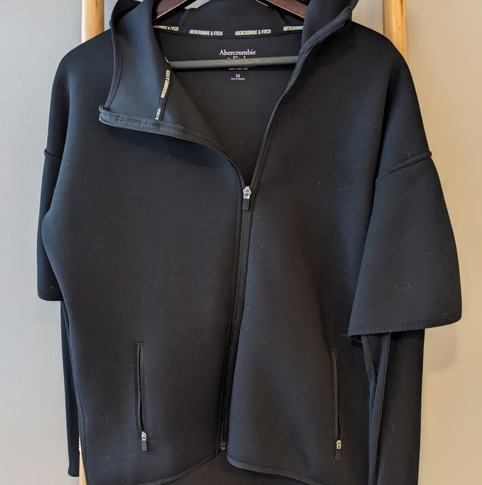 Abercrombie & Fitch Black Active Jacket